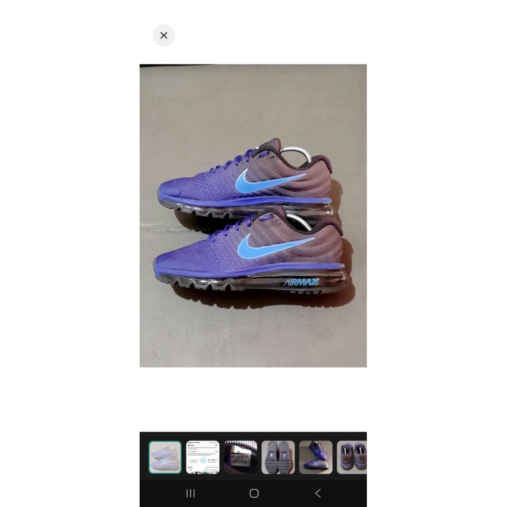 Nike Air Max 2017 Hyper Cobalt