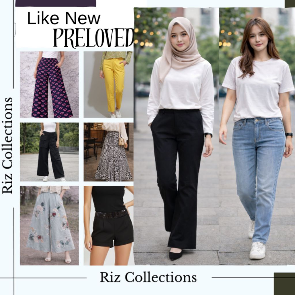 Preloved Rok//Celana Wanita