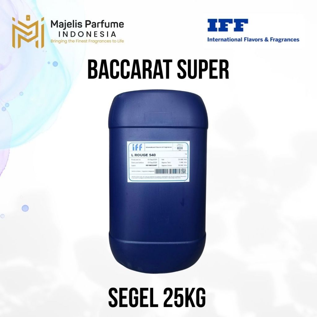 BIBIT PARFUM LAUNDRY BACCARAT SUPER By IFF Repack 500ml Dan 1 Liter
