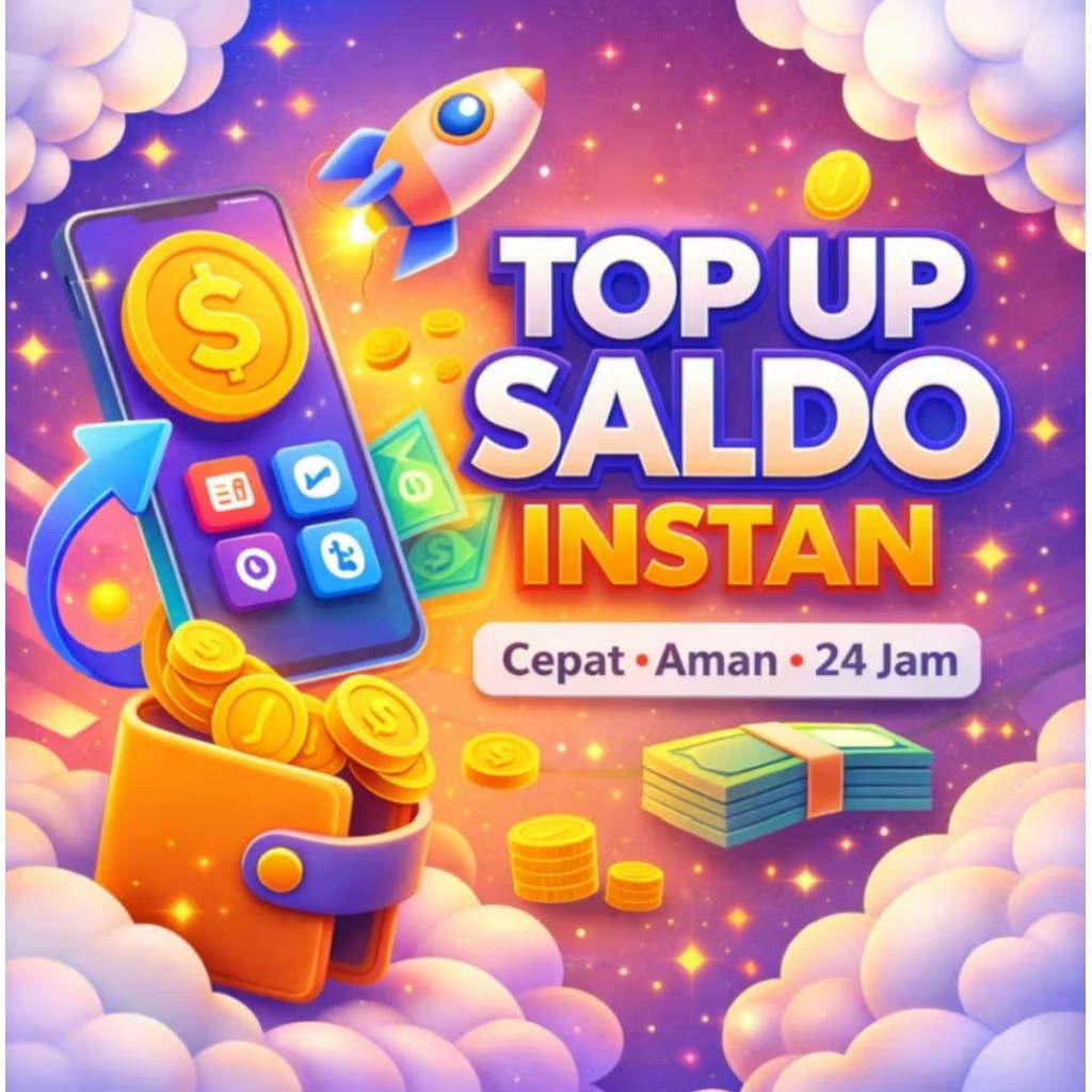 Terbaik TOP Saldo UP Dan Ewallet ISI Saldo Cepat Terpercaya DANA 24 Jam TOP elviraayuni518 ALL