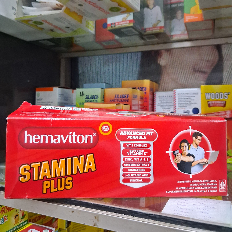 Hemaviton Stamina Plus Vitamin Mineral Pria Wanita