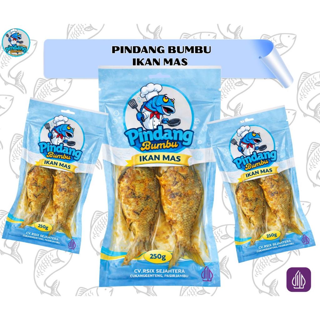 Resep mamah -  IKAN MAS PINDANG PRESTO BUMBU MERAH SIAP GORENG