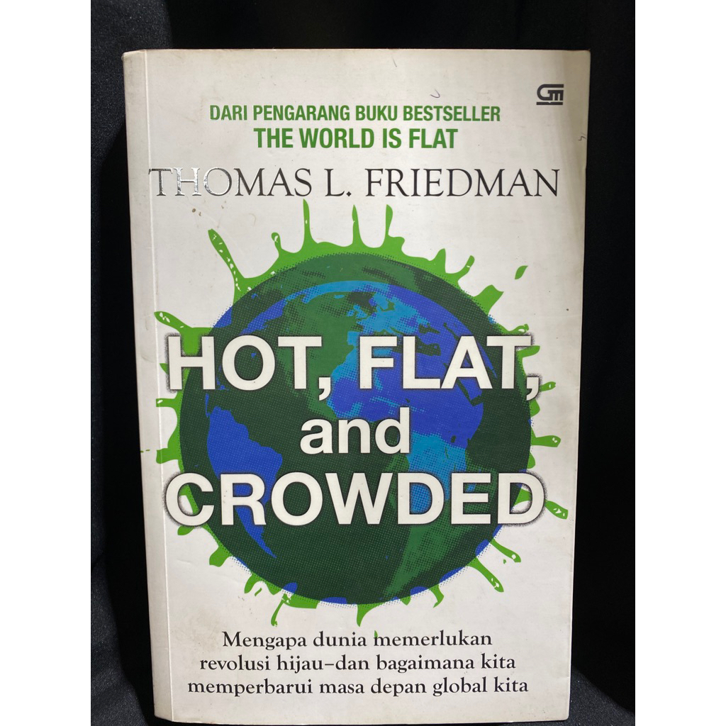 Buku Original HOT FLAT AND CROWDED - THOMAS L. FRIEDMAN