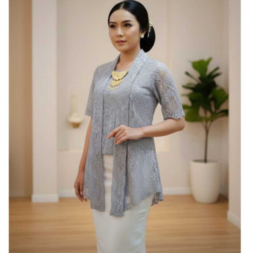 Baju Kebaya  brokat  modern