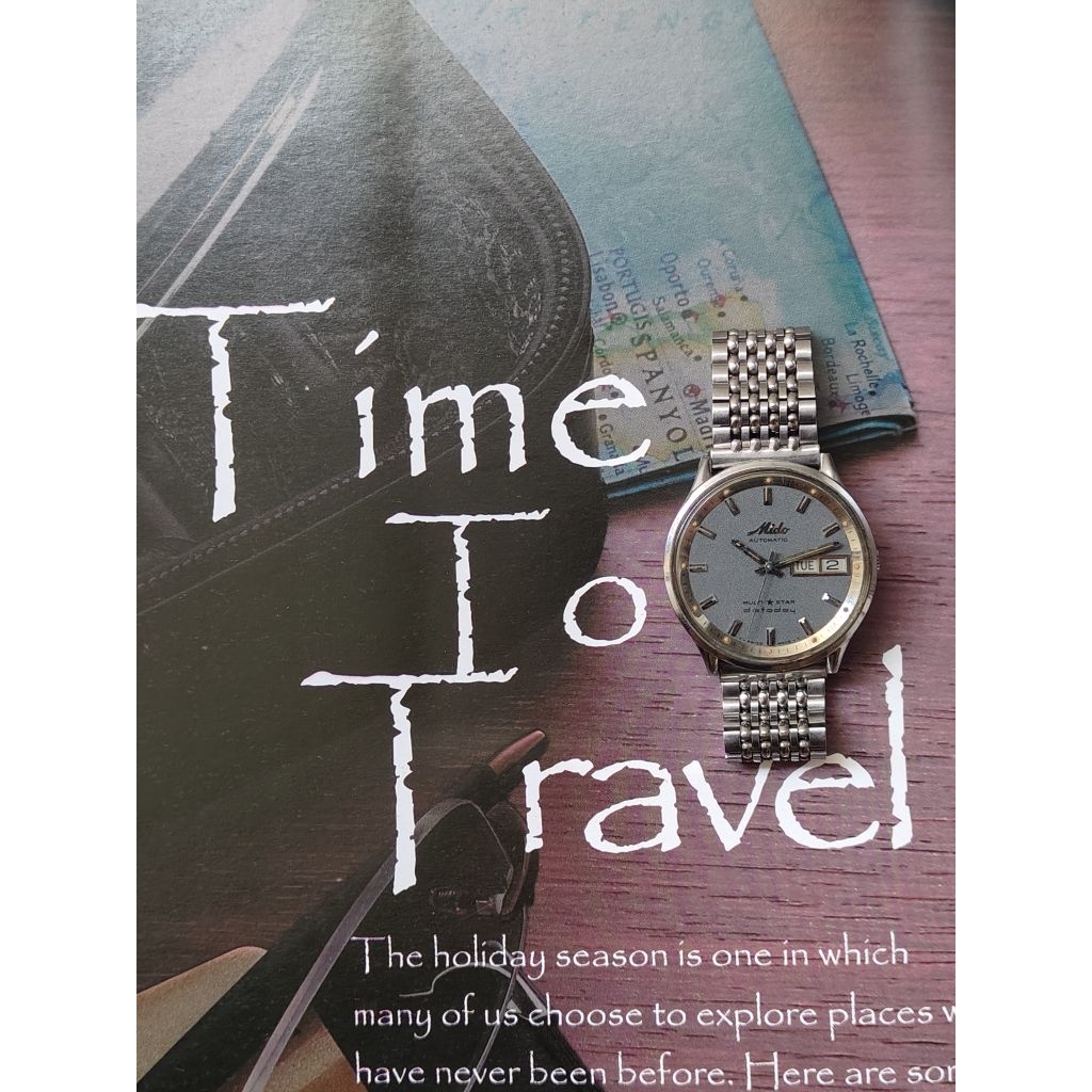 Very Rare Mido Multi Star Date Automatic Watch Vintage