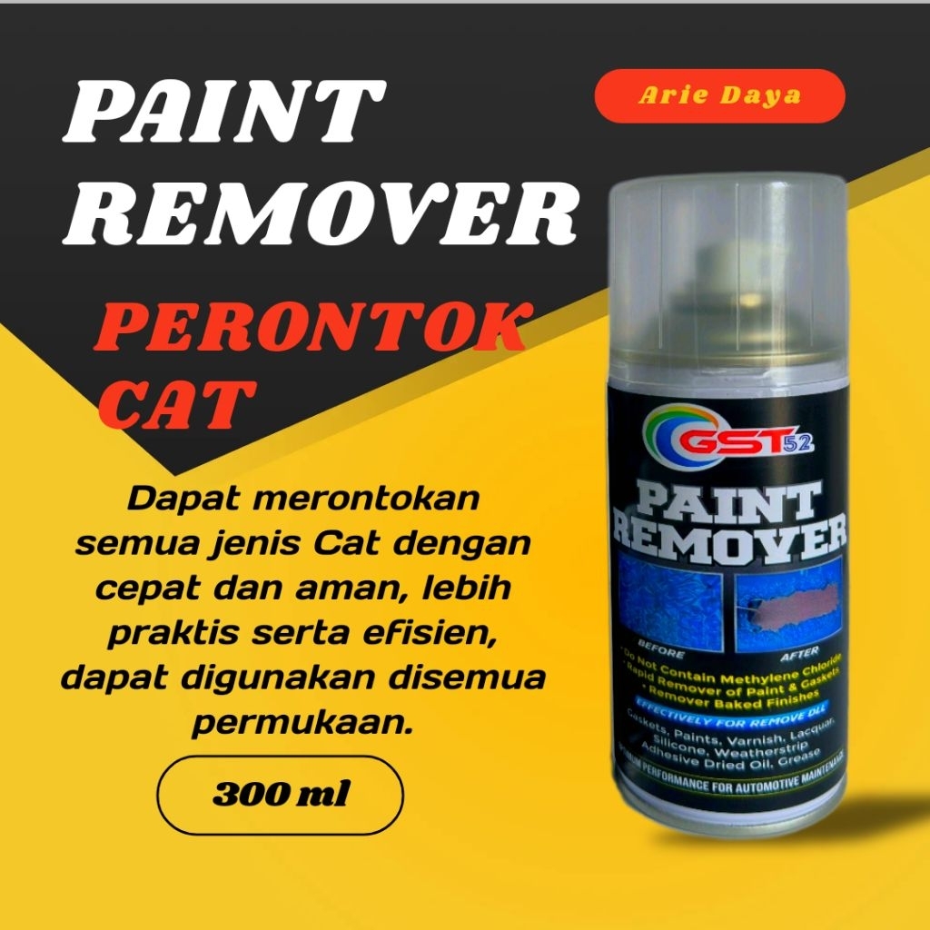 GST52 Paint Remover Perontok Cat Velg Penghapus Cat Remover 300 ml