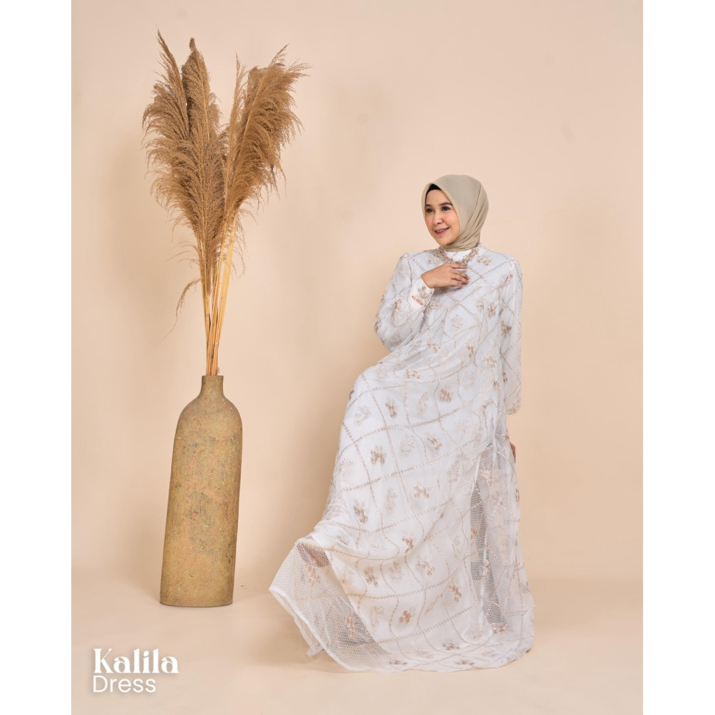 Kalila Dress Gamis Premium Marevi Original