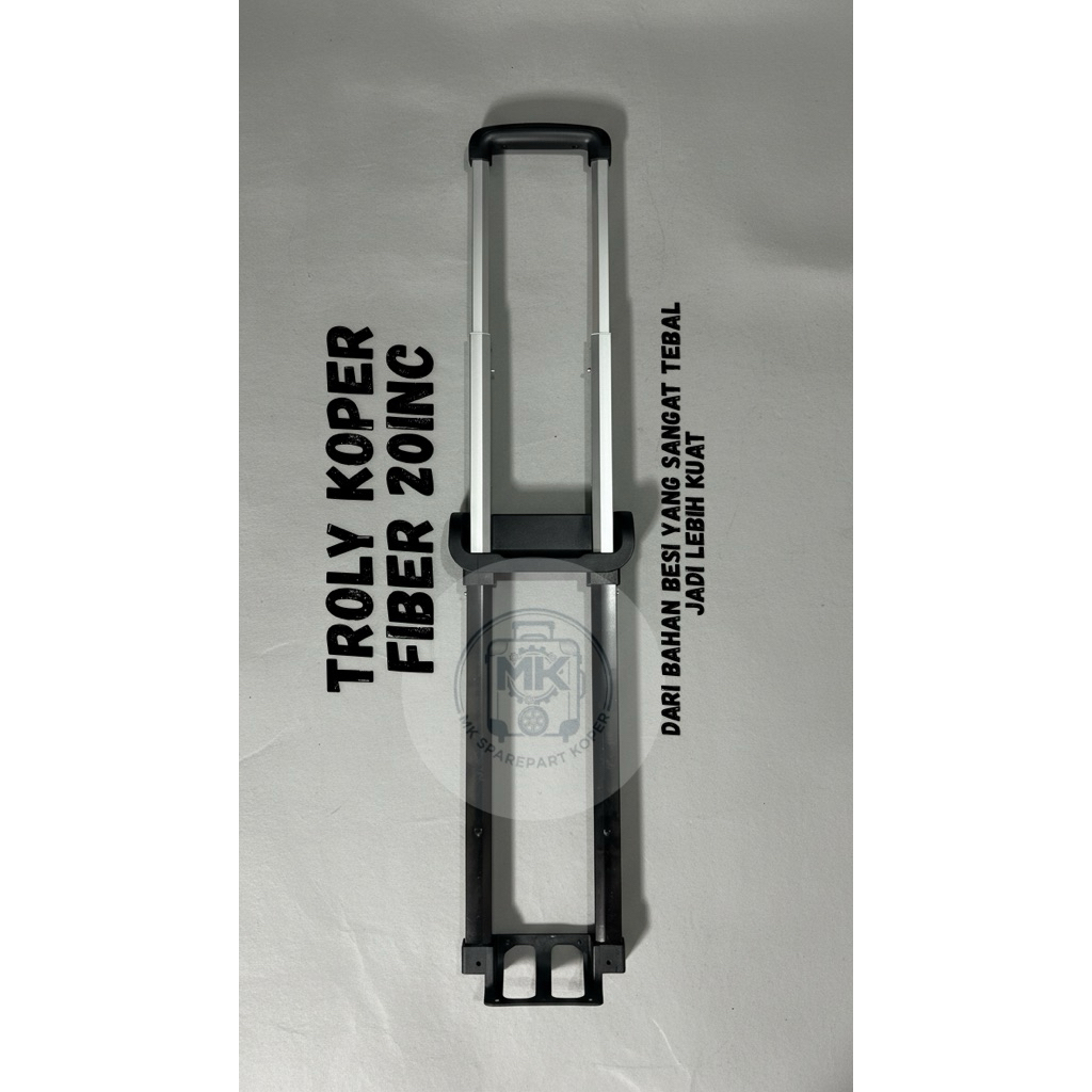 Troly Koper Fiber 20inc, Tarikan Koper Premium,Gangang koper,Handel Koper