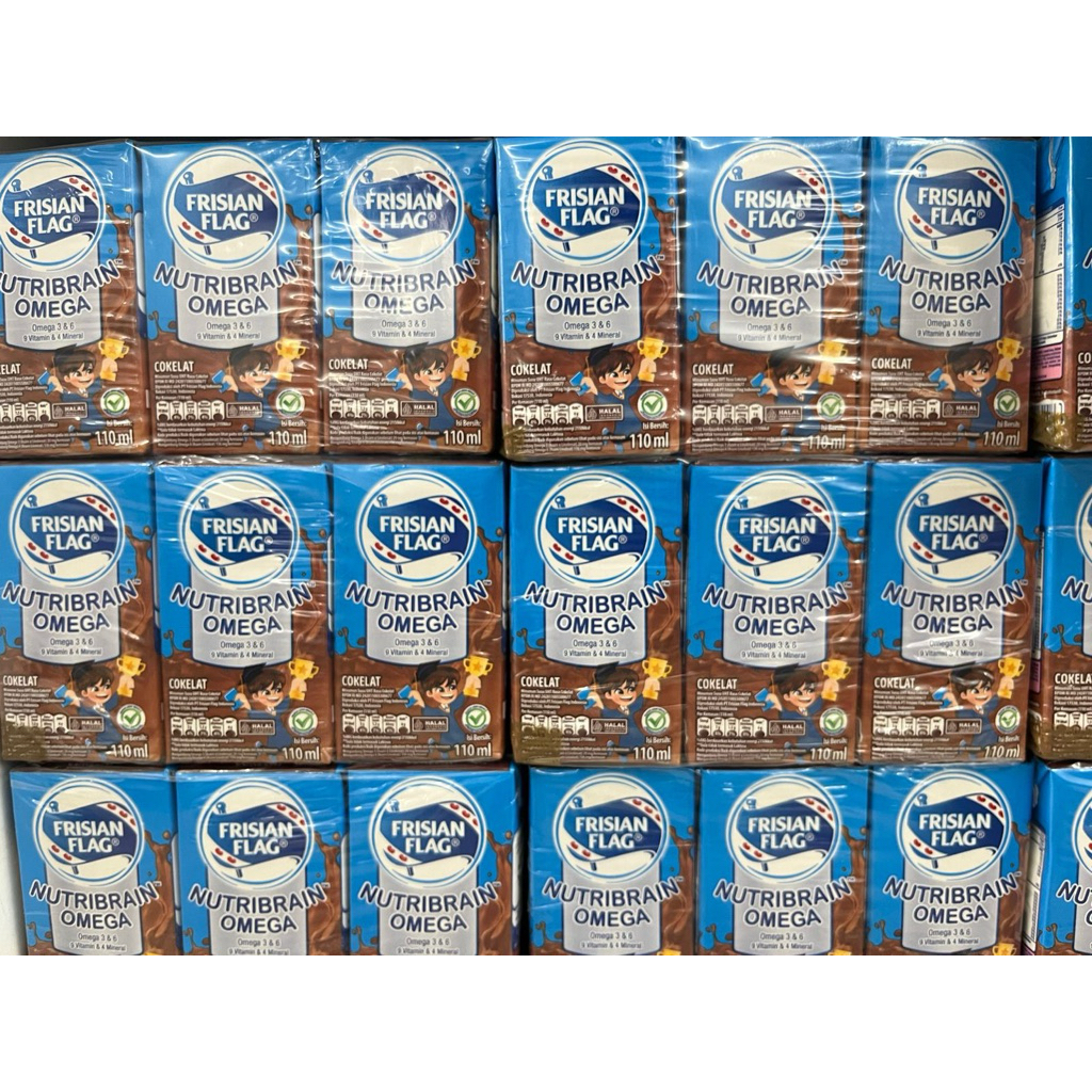 susu UHT FRISIAN FLAG omega 110x6pc