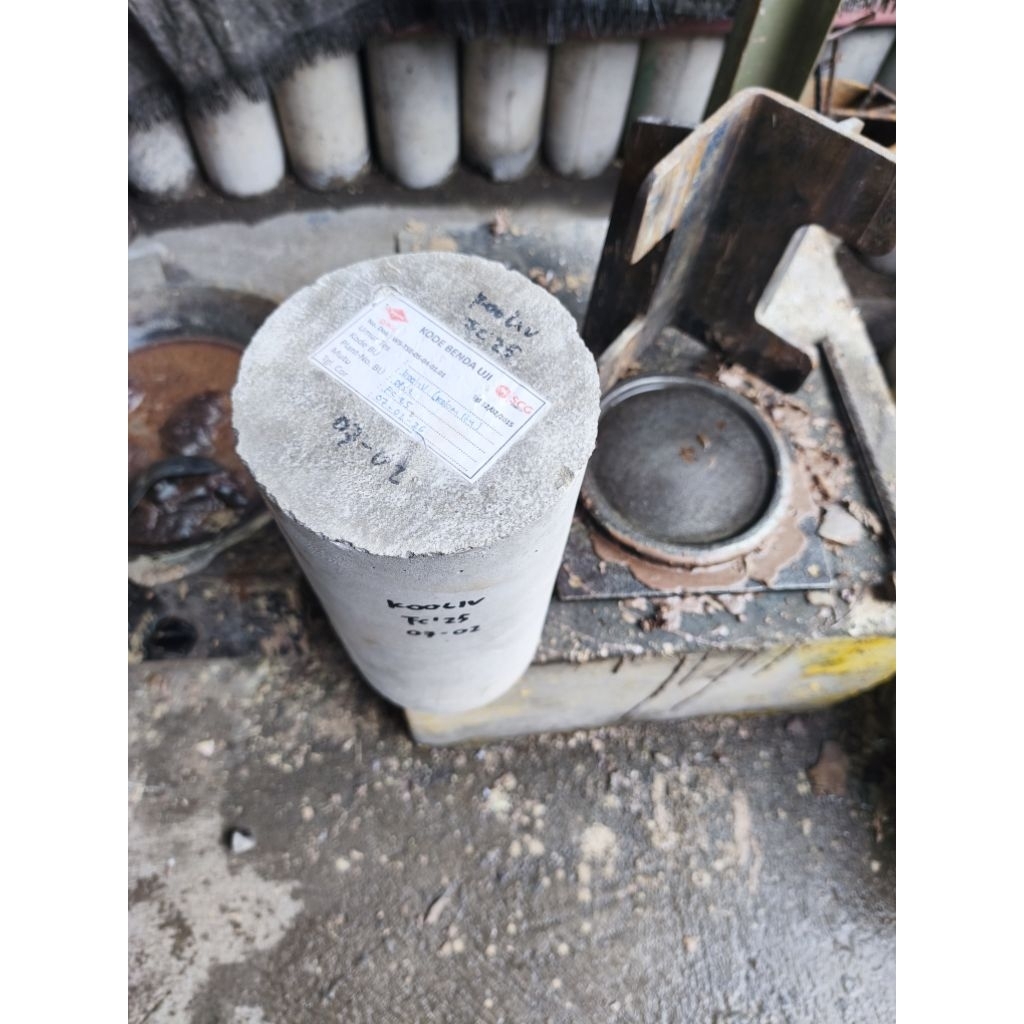 Sample Beton Silinder
