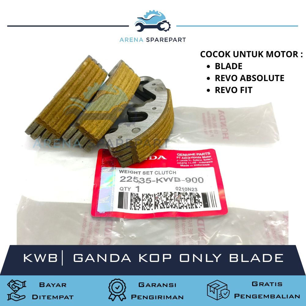 HONDA GANDA KOP ONLY BLADE KWB  / BLADE / REVO ABS /  REVO FIT / BLADE LAMA | GANDA KOP ONLY | GANDA