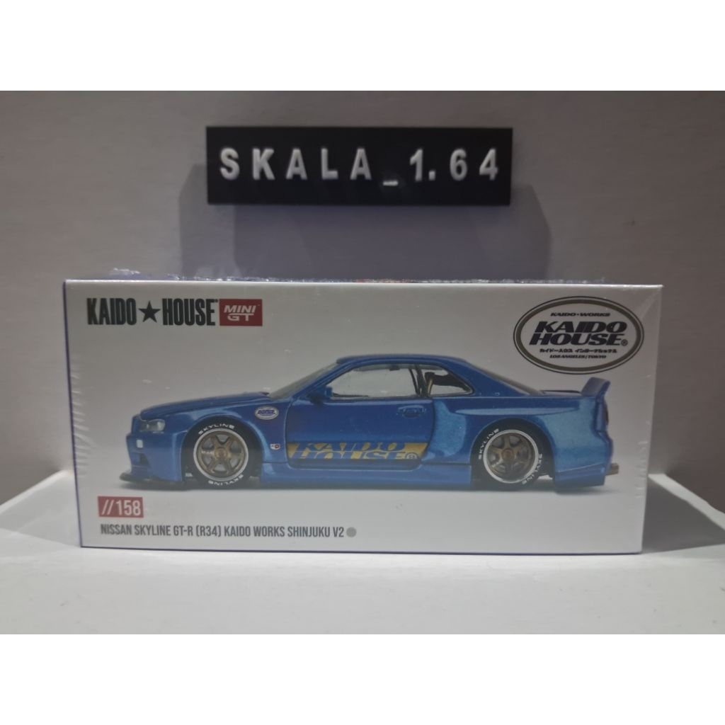 KAIDO NISSAN SKYLINE GT R34 V2 BIRU