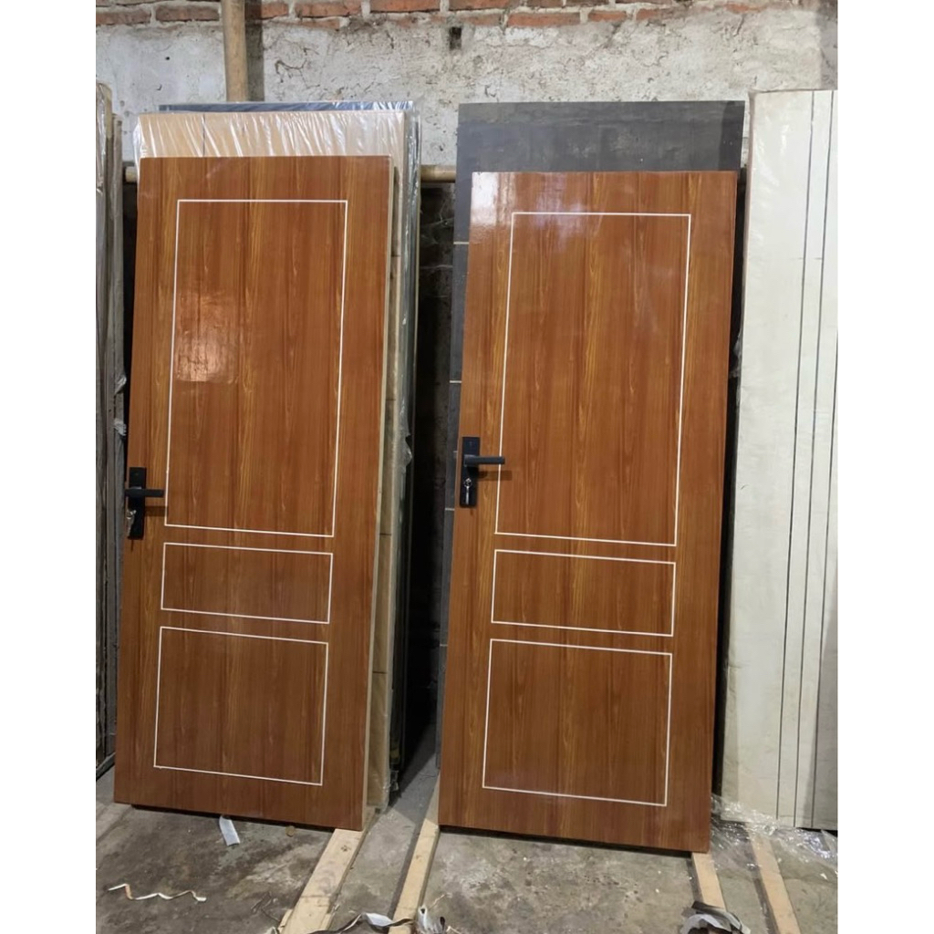 Pintu Minimalis Set Handle Kunci