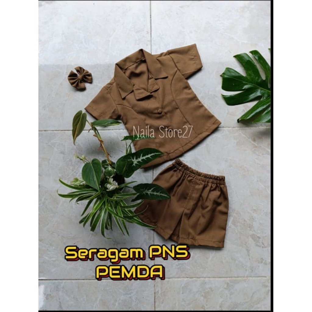 BAJU PNS PEMDA , SERAGAM ASN ANAK