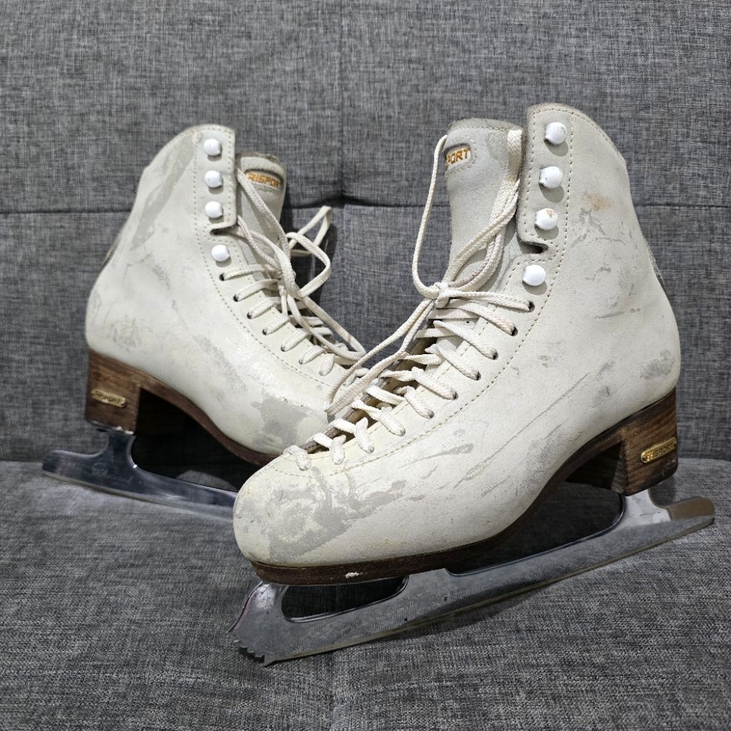 sepatu ice skating risport made in italy size 255 or 38 insole 25cm