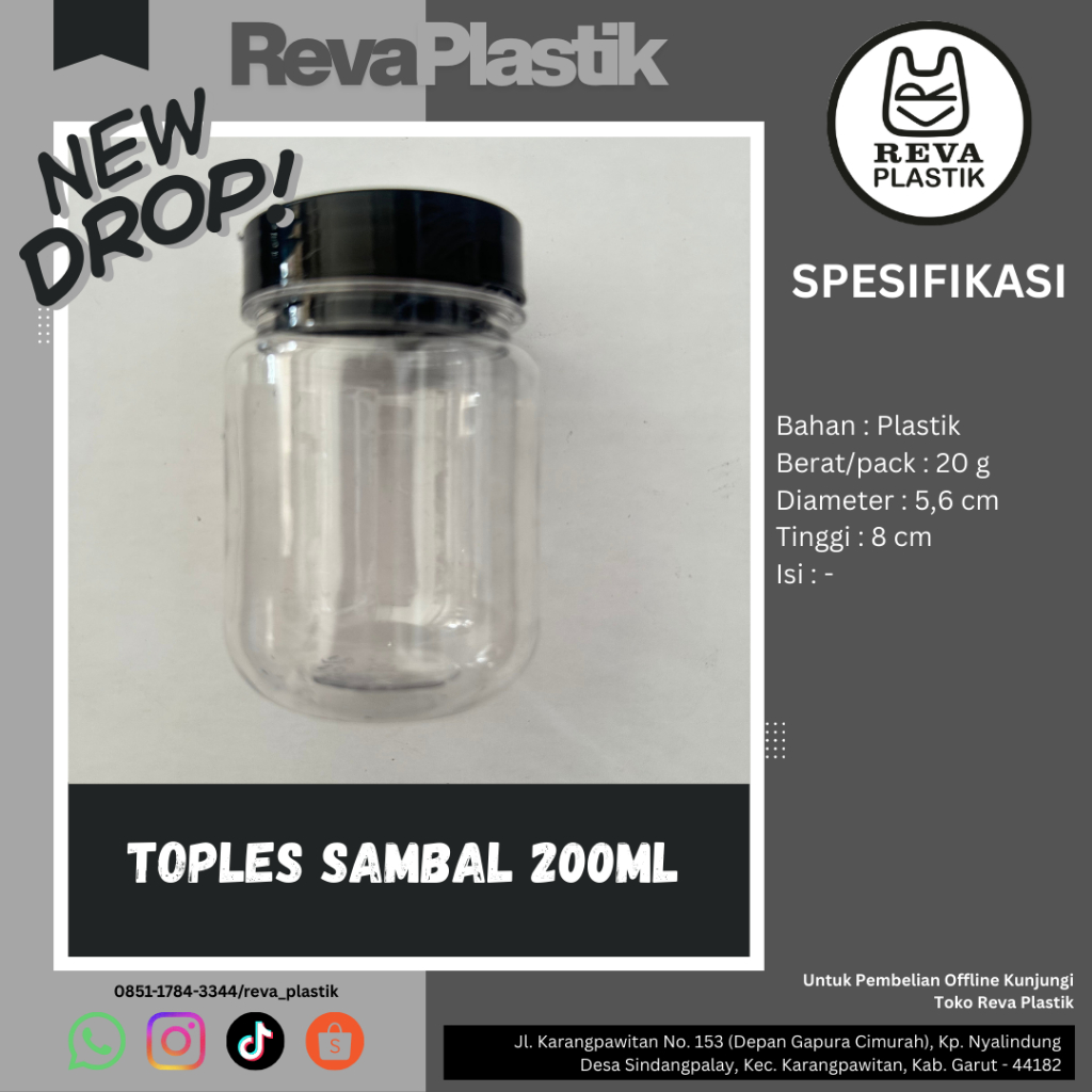 Toples Sambal 200ml