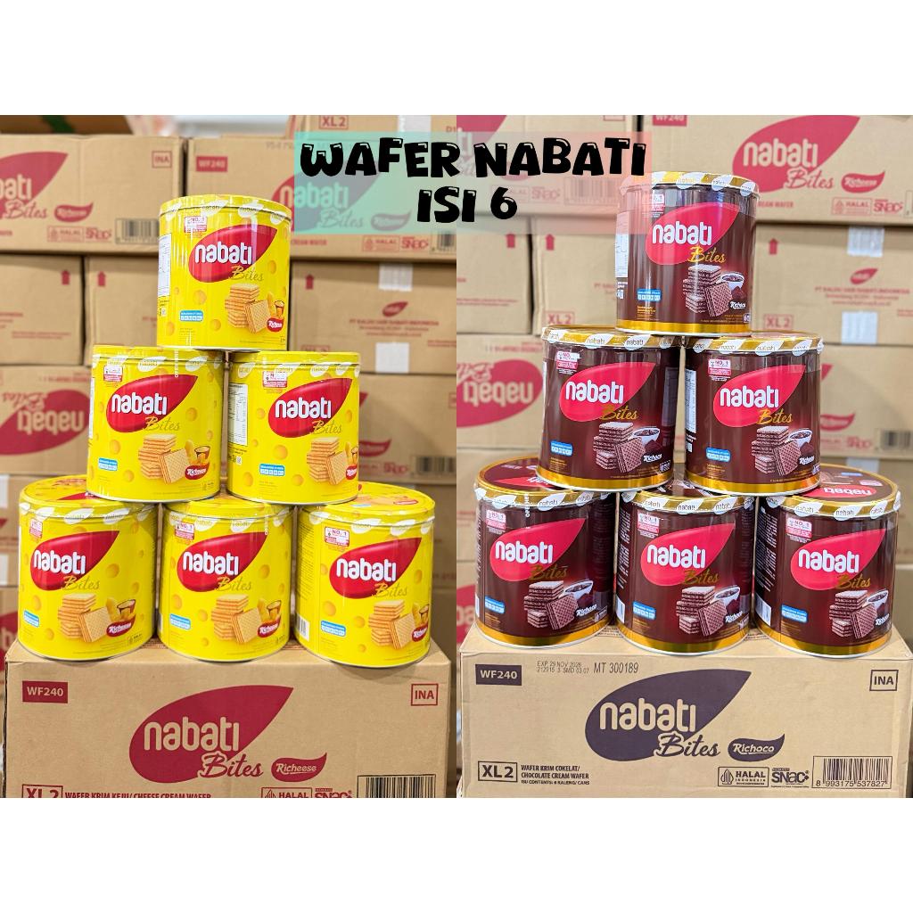 Wafer Nabati Kaleng 1 Dus isi 6