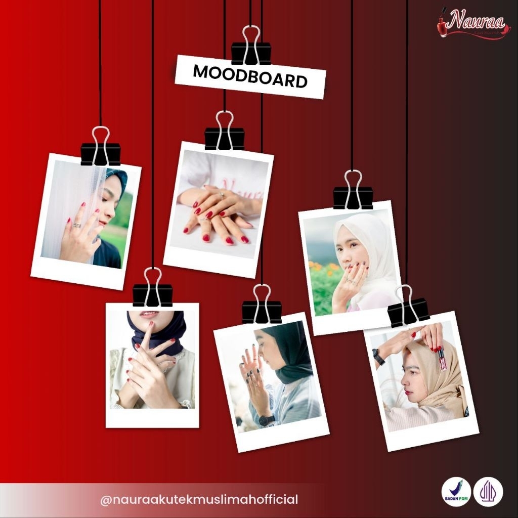 Naura kutek muslimah - naura kutek muslimah original halal untuk sholat - naura nail henna - naura h