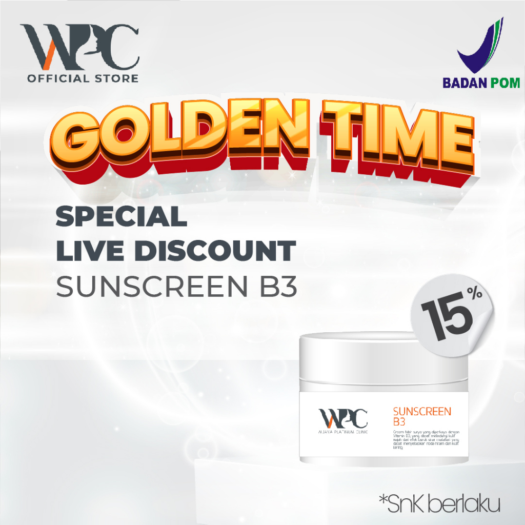 Wijaya Platinum Sunscreen Vitamin B3