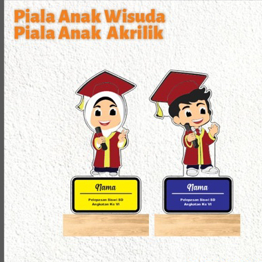 Piala Wisuda Sekolah Piala Wisuda Anak Plakat Wisuda Anak Plakat Wisuda Anak Akrilik Piala Wisuda PA