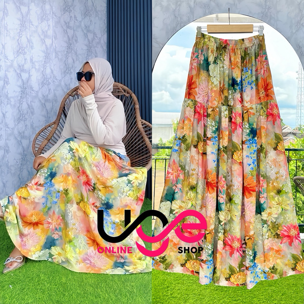 Rok Alysha by UGE rayon premium rok viral rok premium