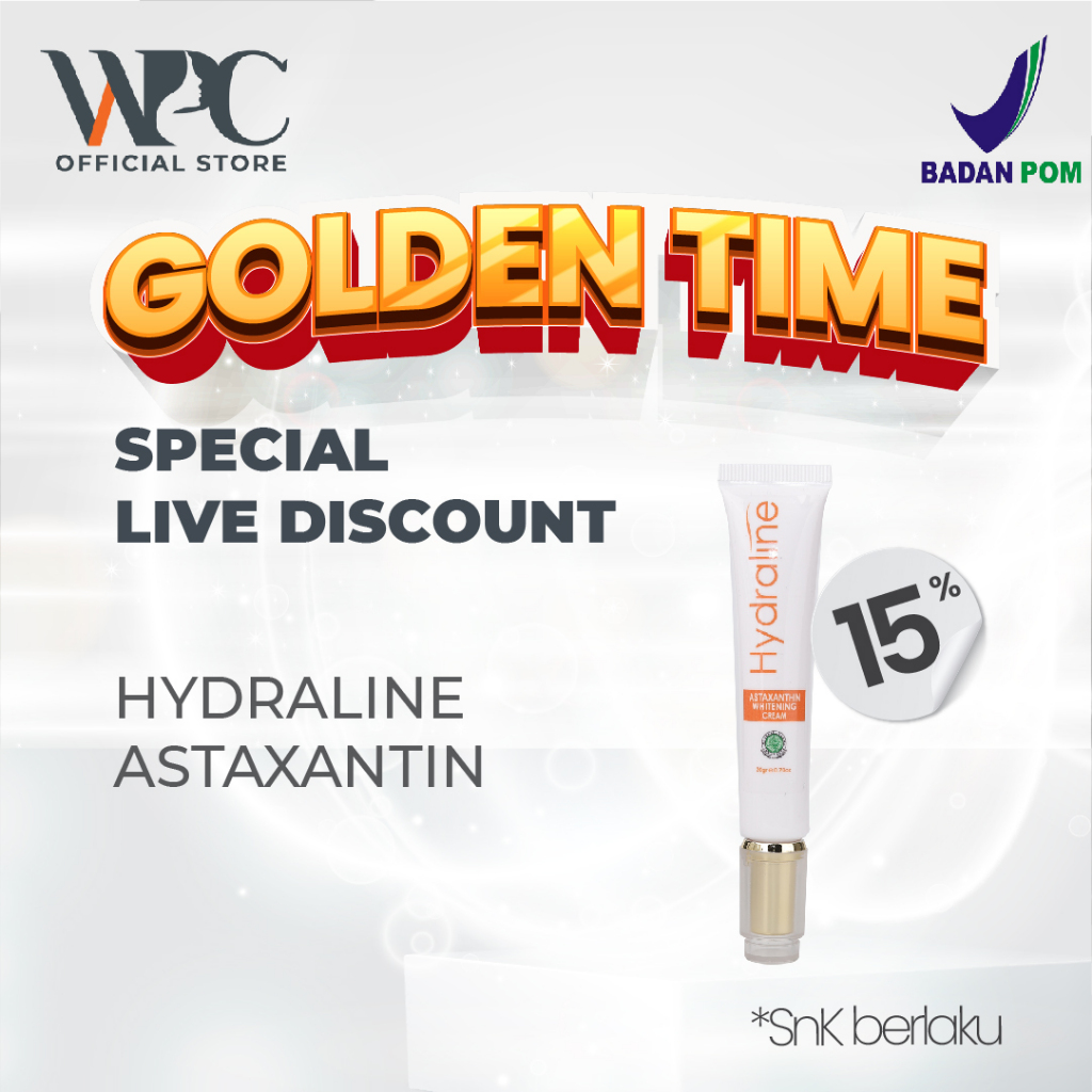 Wijaya Platinum Hydraline Astaxanthin Whitening Cream