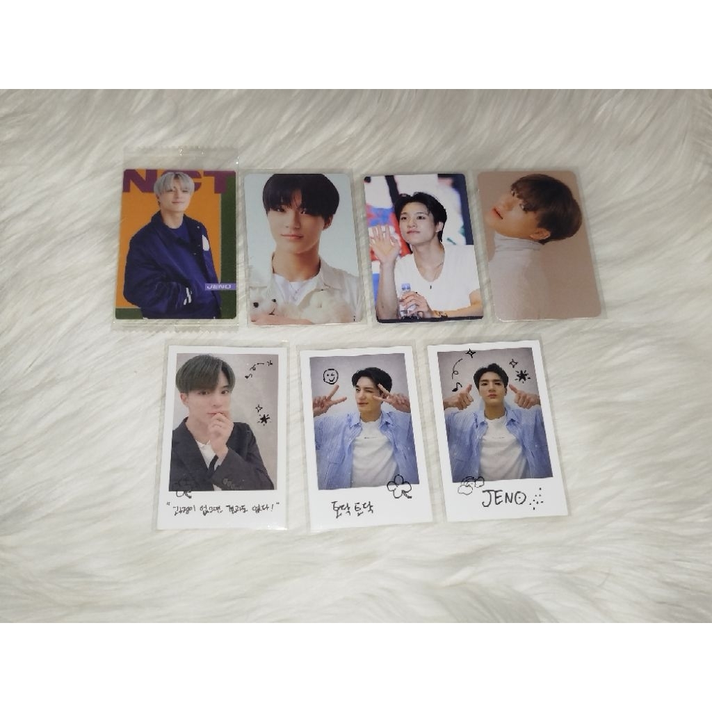 PHOTOCARD POLAROID OFFICIAL JENO NCT