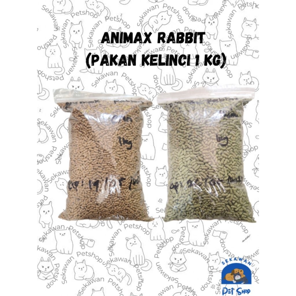 ANIMAX RABBIT FOOD 1 KG