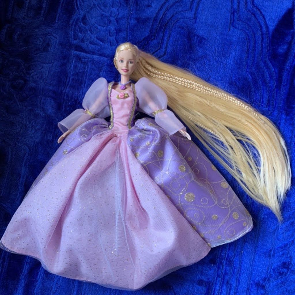 Barbie Rapunzel Oak Head Clara Preloved Kolektor