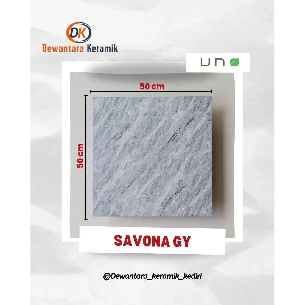 Keramik Cutting Kasar 50x50 UNO Savona GY