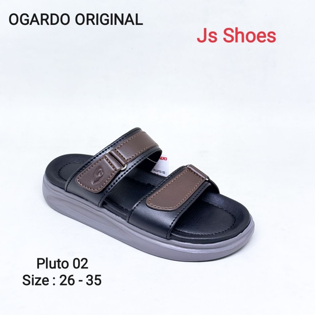 OGARDO PLUTO 02 - SANDAL SLOP CASUAL ANAK COWOK MERK OGARDO ORIGINAL