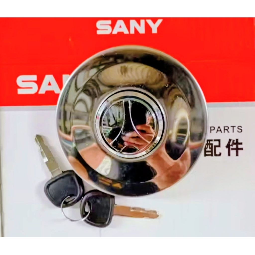 Tutup Tangki Solar / Feul Tank Cap Excavator SANY SY55 Kualitas Original / OEM Ready Stok