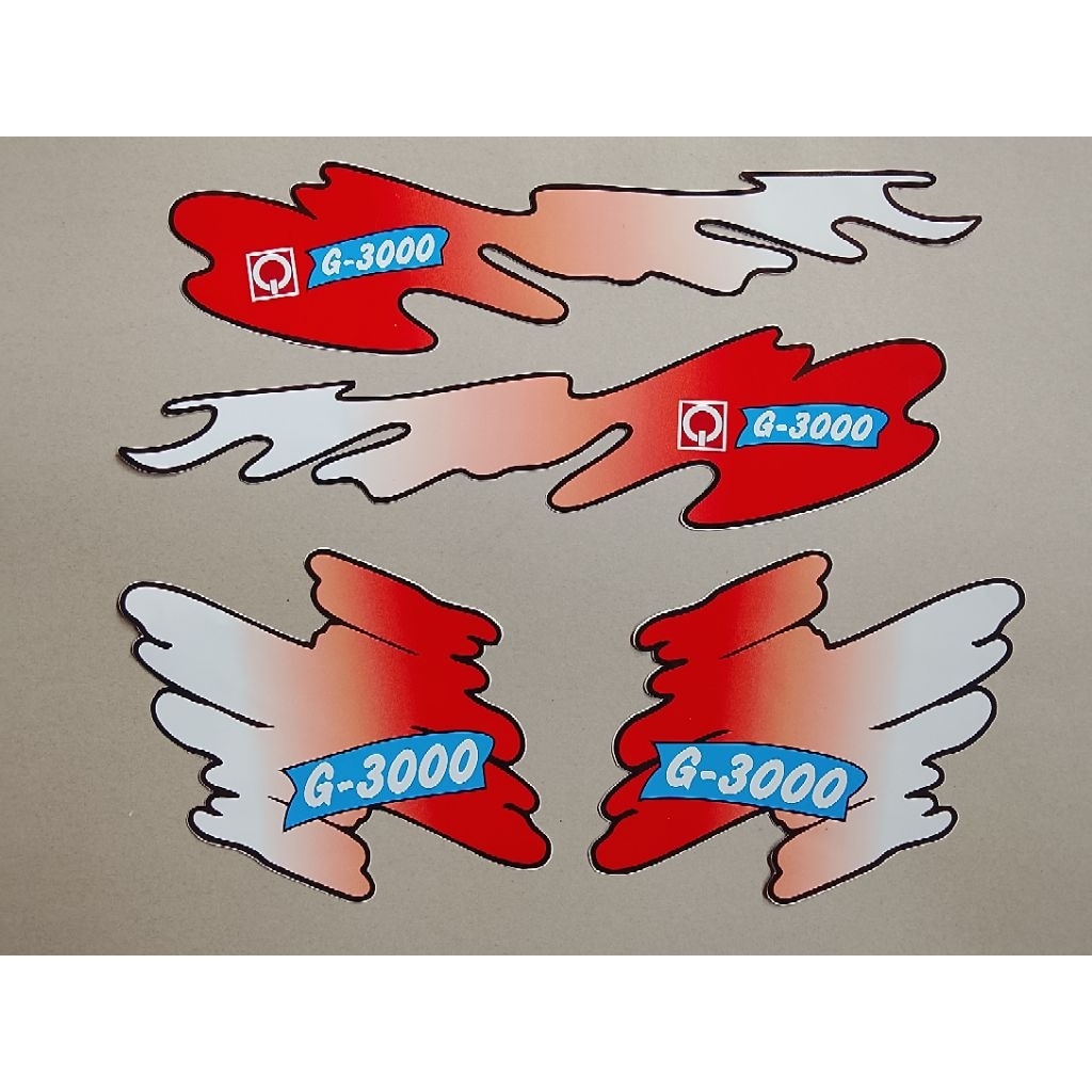 Stiker Quick G3000 Lama Traktor