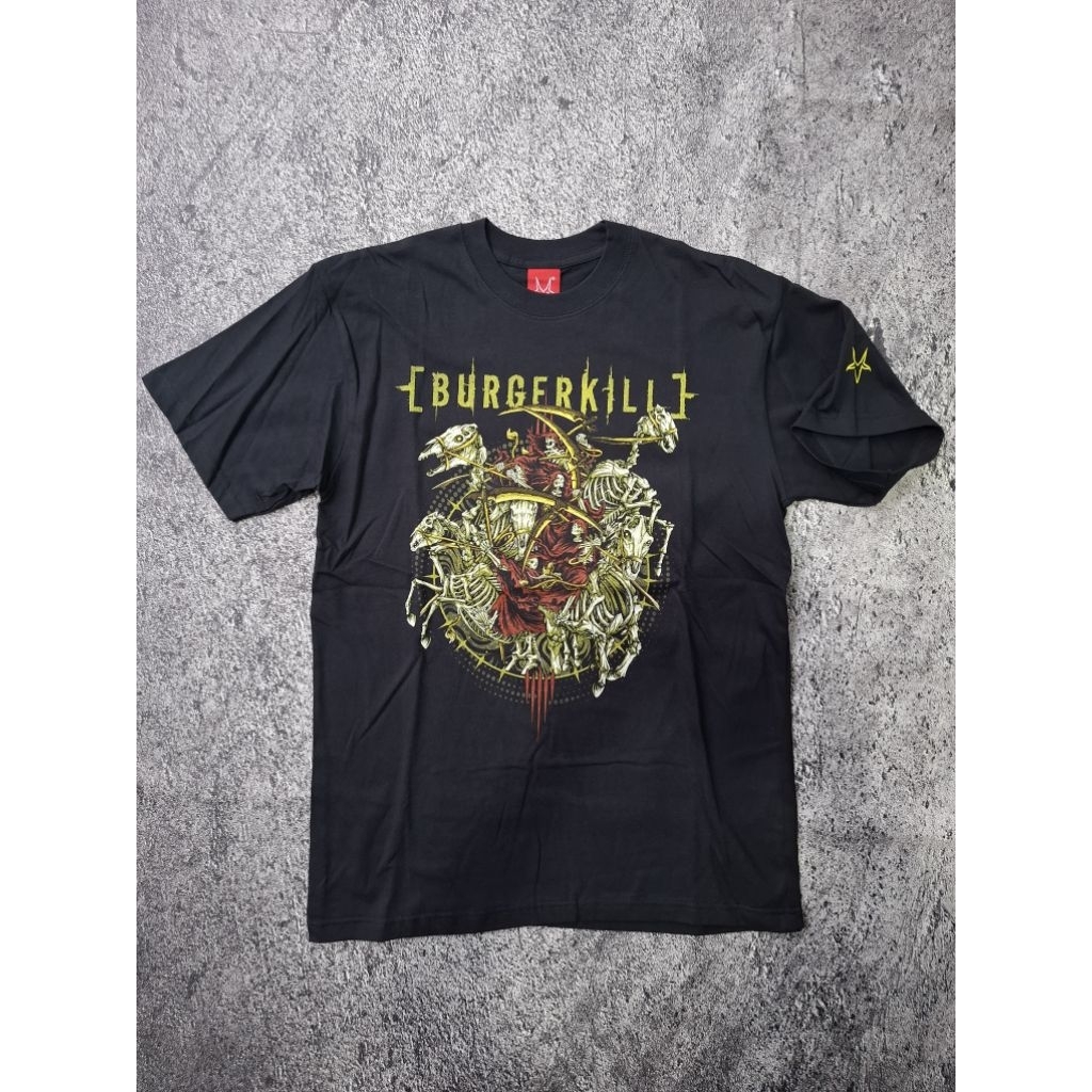 kaos band BURGERKILL original merch
