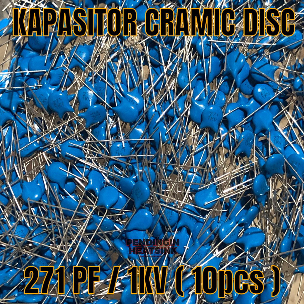 Kapasitor Cramic 271pf / 1kv ( 10pcs )