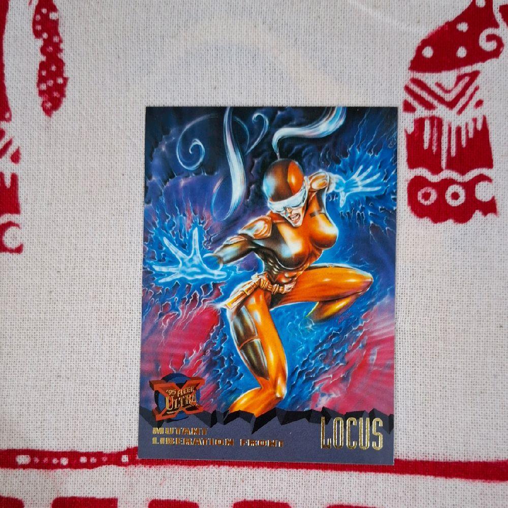 Kartu Fleer Ultra X-Men 1995 LOCUS mutant liberation front #82