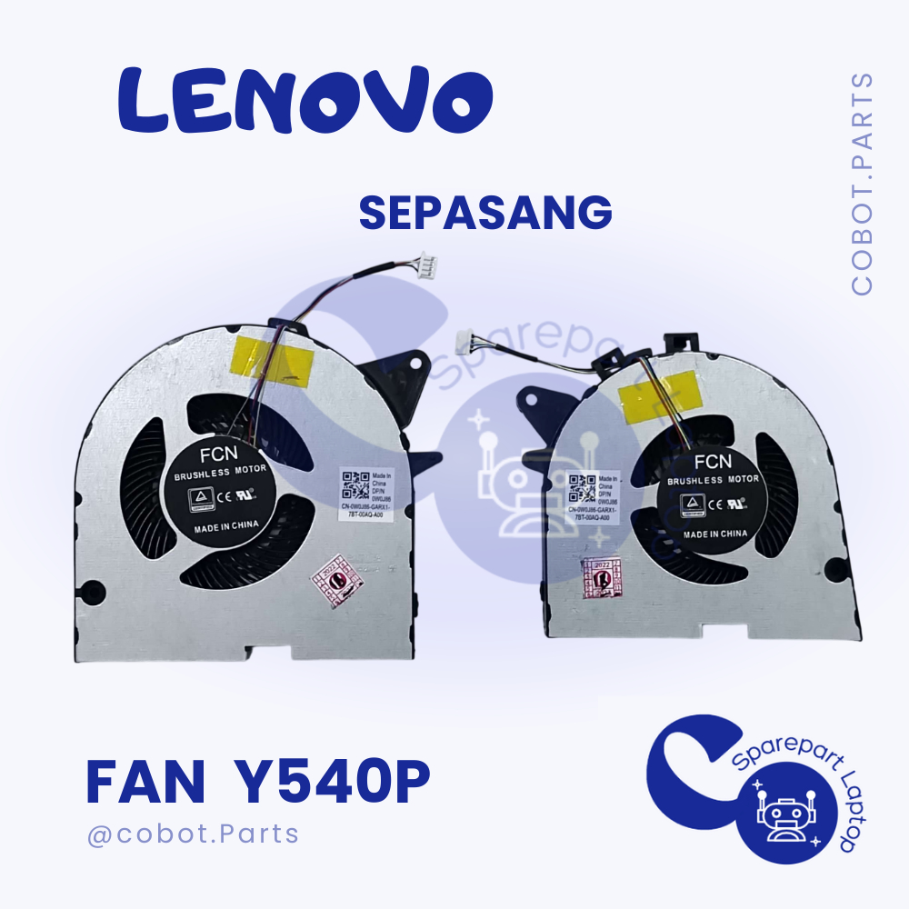 Fan Lenovo Legion 81LE Y7000P Y700P Y540P Y545 - COUPLE