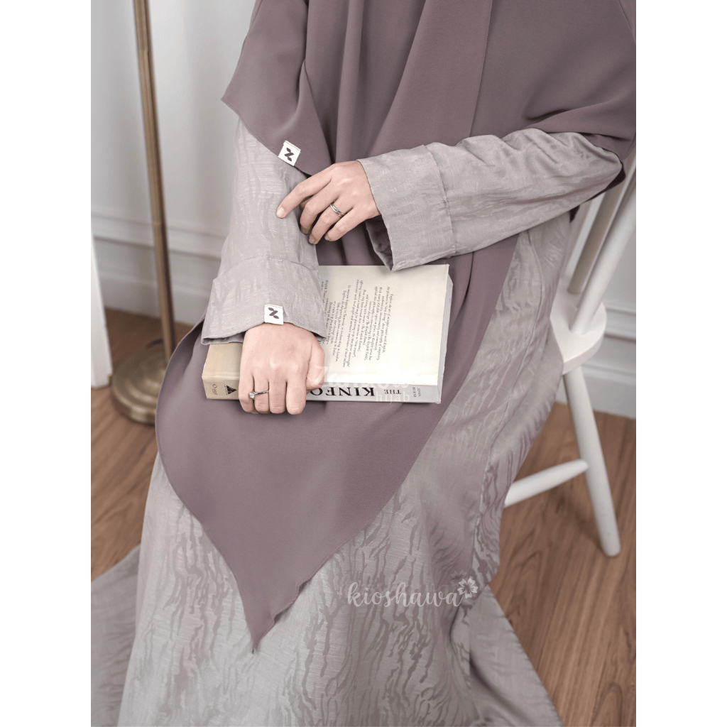 DUNE SET Zanuba Hijab Official Jilbabsyarie . Gamis Abaya Eid Series Ramadhan Lebaran Sarimbit