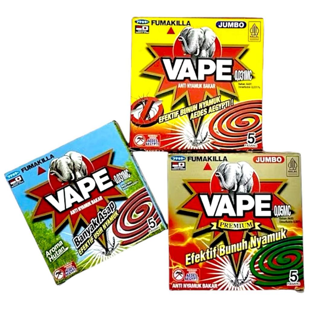 Fumakilla Vape Obat Nyamuk Bakar isi 5 pasang