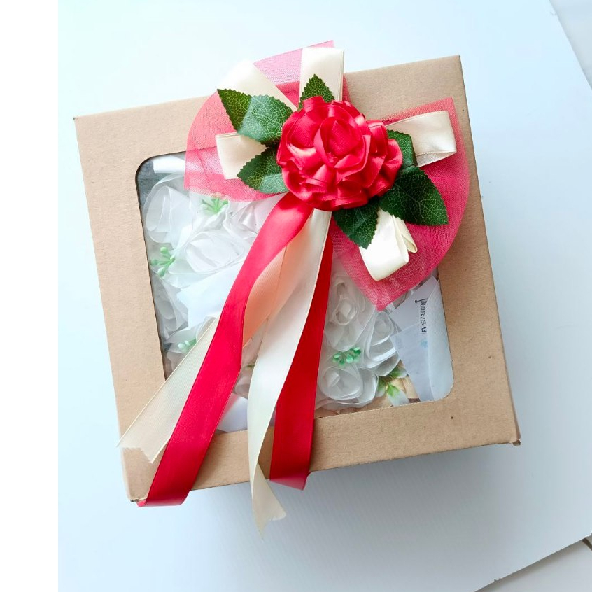 Bunga Handle Pintu Siap Pakai, Cocok untuk segala keperluan, cocok utk Pita Hampers, Bunga Spion/Han