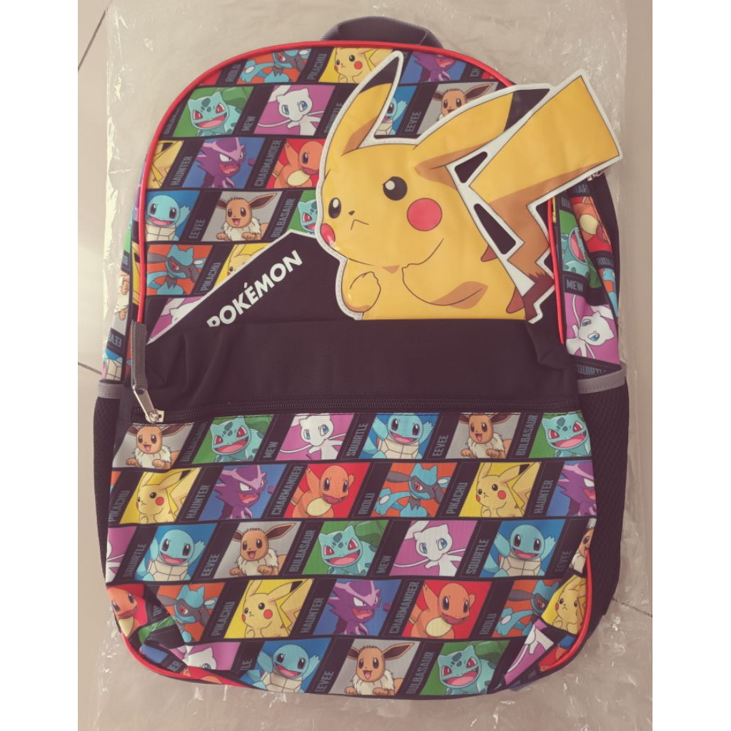 tas ransel pokemon tas ransel pikachu tas ransel anak karakter pokemon tas ransel anak karakter pika