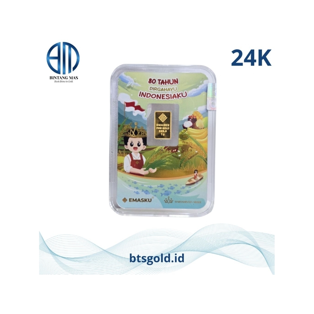 Logam Mulia EMASKU 1 Gram | 24K