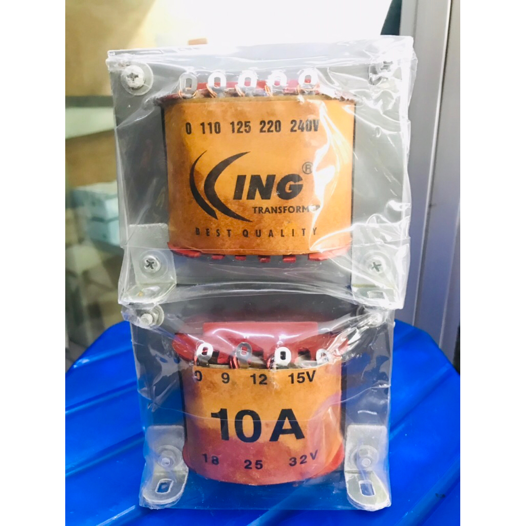 Trafo King 10A CT 32V / CT 45V / (0) Nol 32v Tranformator trafo king