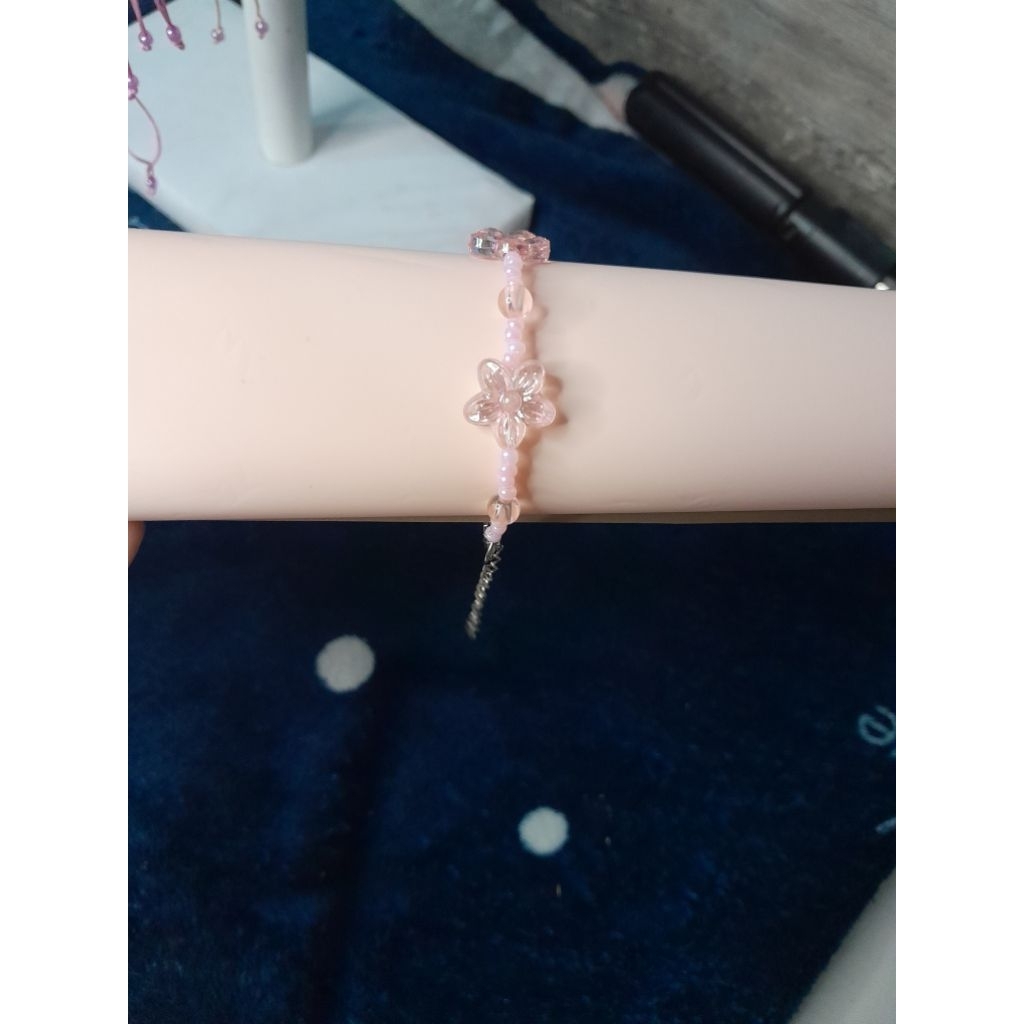 gelang bunga pengait/gelang pengait/gelang manik manik