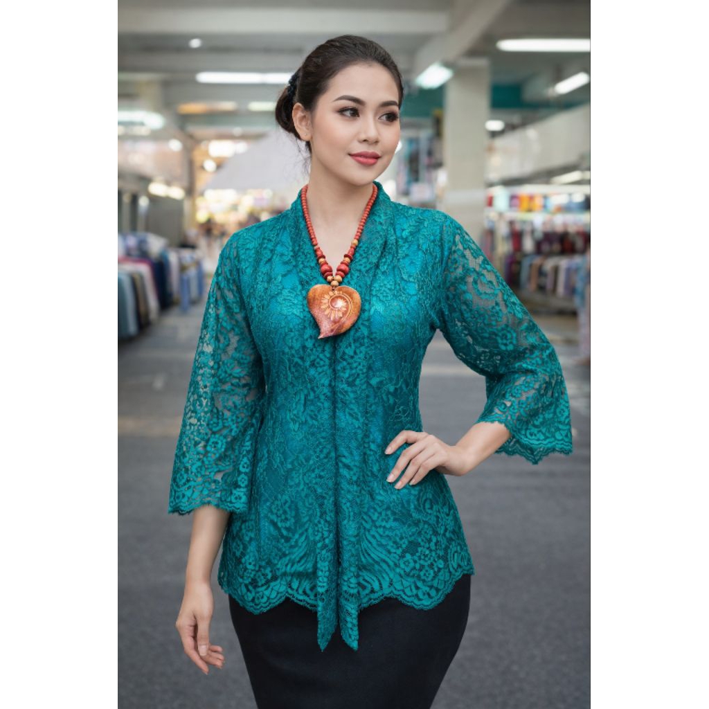Blus/atasan kebaya modern / Blus semi prancis/ kebaya batak