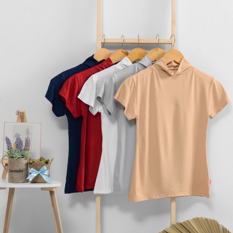 MANSET PENDEK WANITA MANSET KAOS/MANSET LENGAN PENDEK BAHAN KAOS RAYON PREMIIUM BAJU MANSET MURAH 20