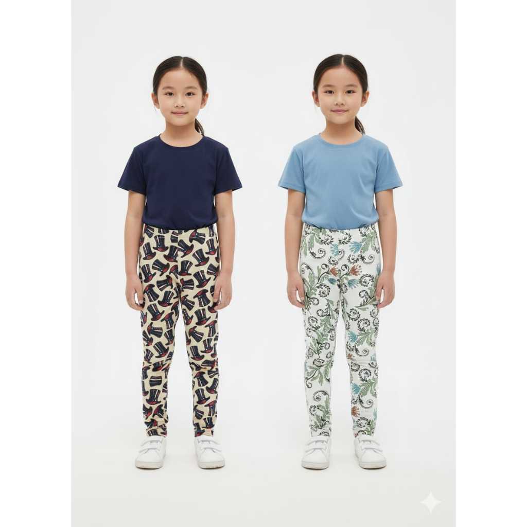 Legging Motif Anak Perempuan Joe Boxer