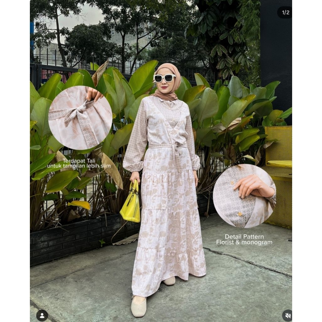 Monel Dress Alyra Fashion Muslim