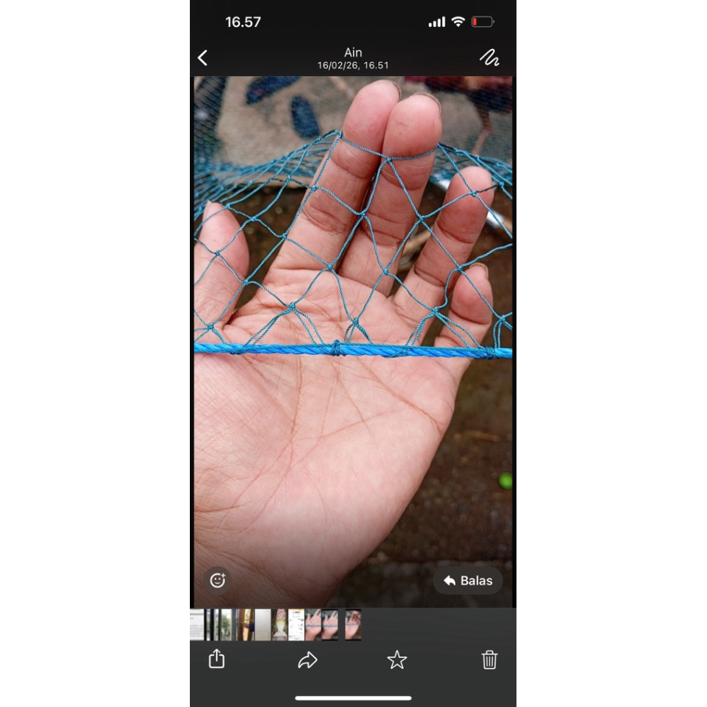 jaring anco 1,5 in nilon d6