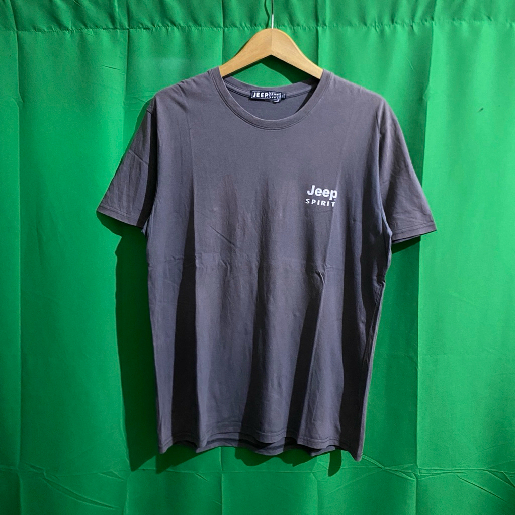 Kaos Jeep Spirit 1941 - Size 3XL fit L - Baju abu